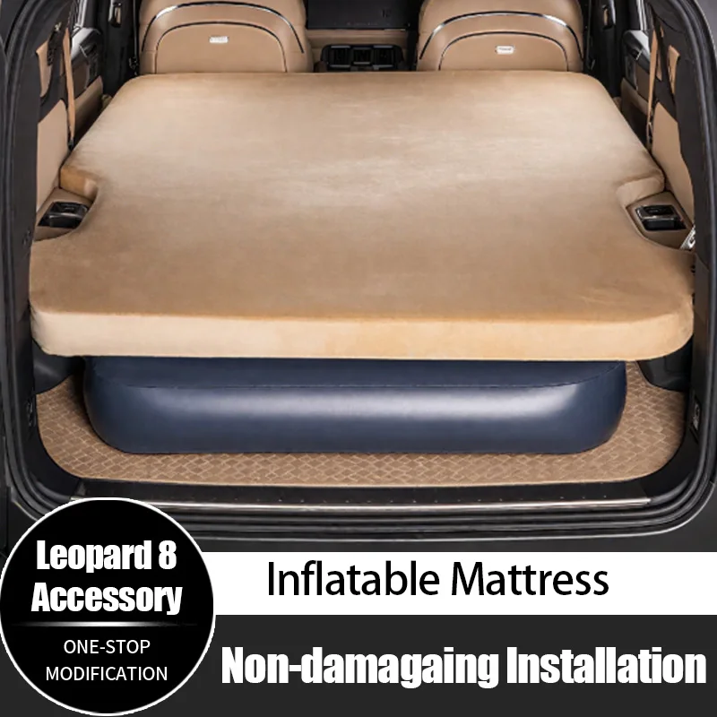 

For BYD Leopard 8 Bed Inflatable Air Mattress Travel Camping Bed Air Pump Sleeping Pad Car Interior Accessories