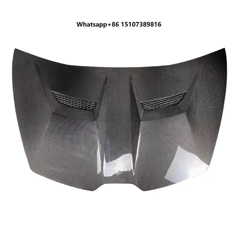 V Style Dry Wet Carbon Fiber Front Engine Hood Cover for Vicenza Edizione Huracan Performante Lp610 Lp580 Bonnet