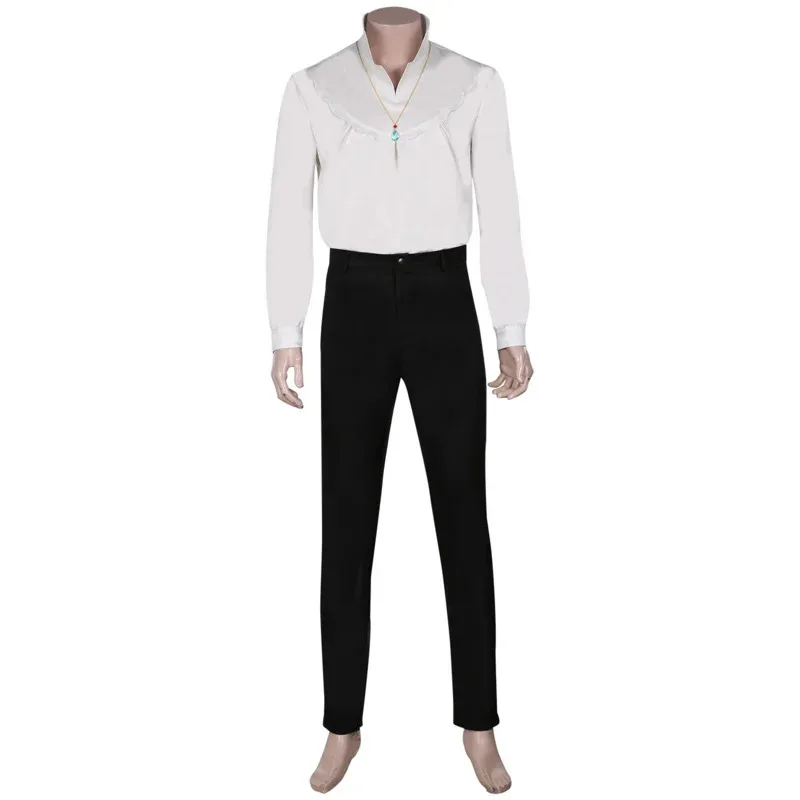 Pakaian Jubah Kostum Cosplay Film Howl's 9P2VEA34 Moving Castle-Howl Setelan Karnaval Halloween