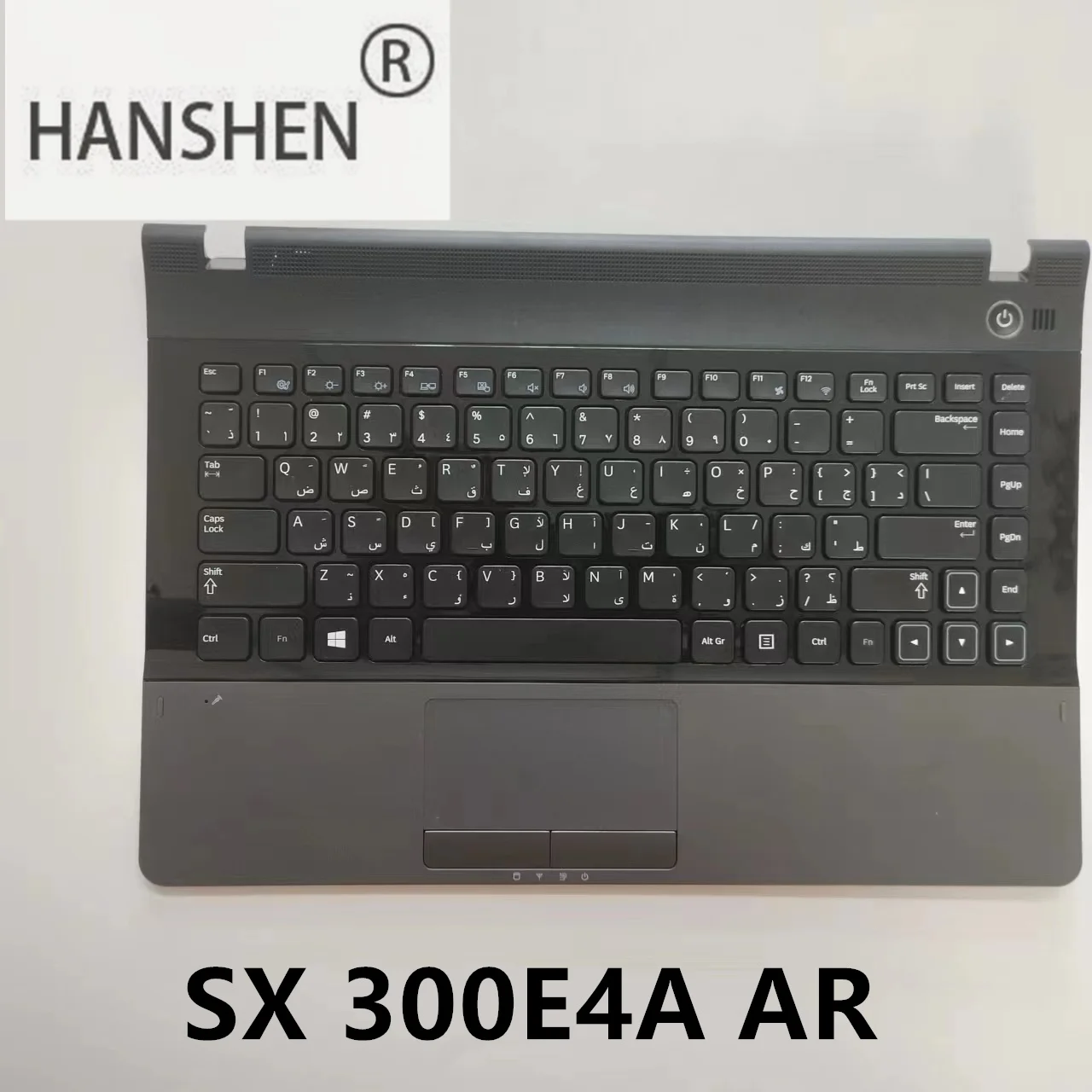 Hanshen-tampa do Portátil c para Samsung Teclado Inglês e Árabe 3430ea Np300e4a 305e4a 300e4a 300e4x 3431ex