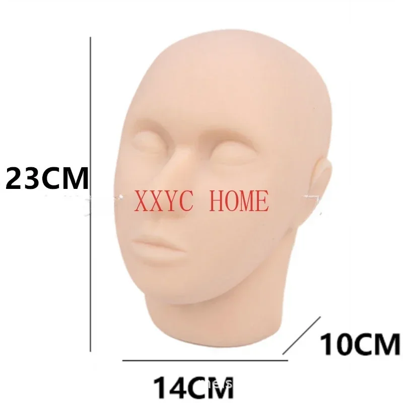 Simulation software head mold micro-shaping training props silicone mannequin head injection stitching face