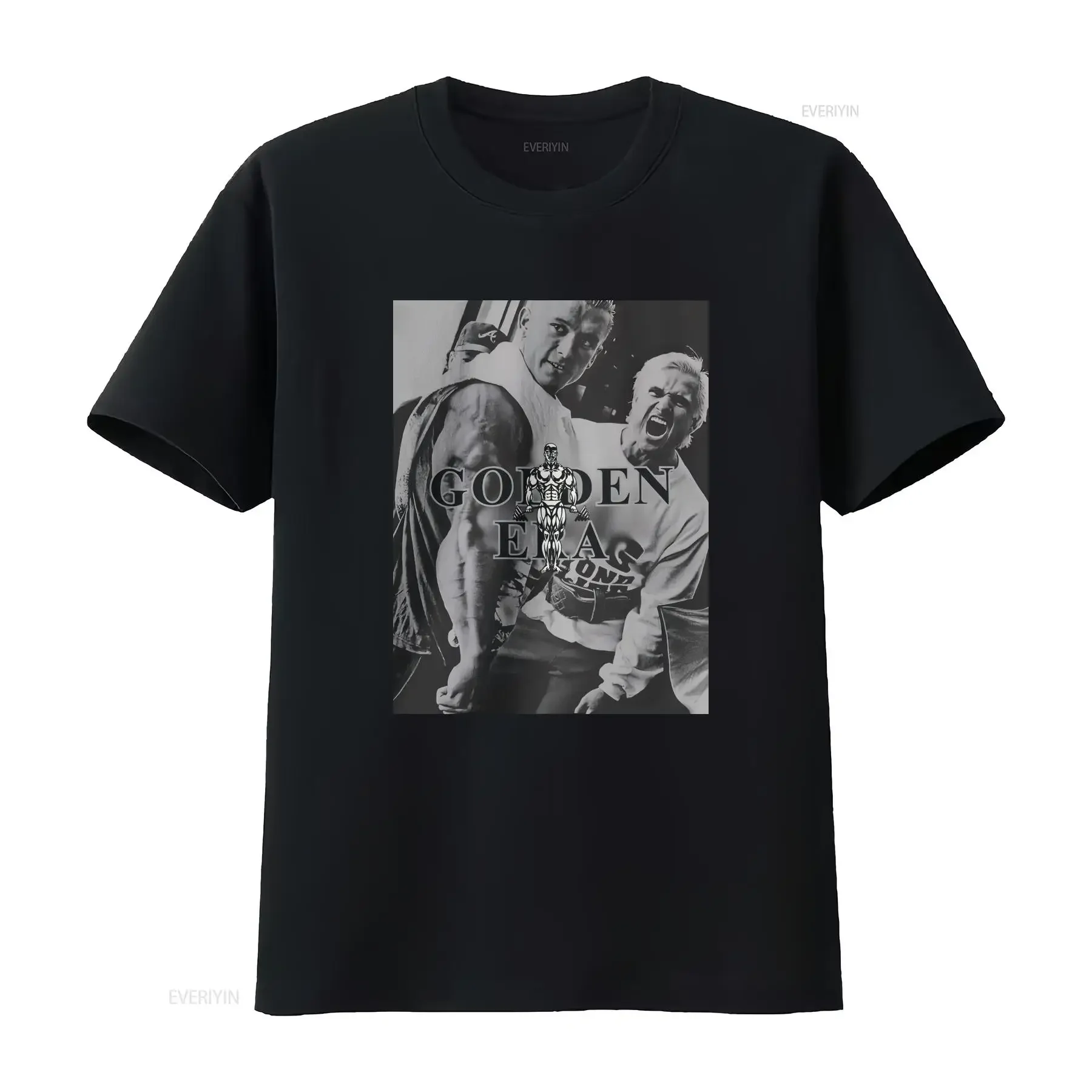 

GOLDEN ERA Tom Platz Lee Priest Классический чехол для насоса Старая школа футболка для бодибилдинга Негабаритный бодибилдер винтажный мытый homme