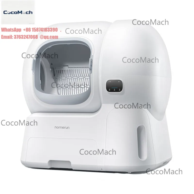 Automatic Sand Replenishment Smart Cat Toilet Electric Self Cleaning Cat Litter Box Machine