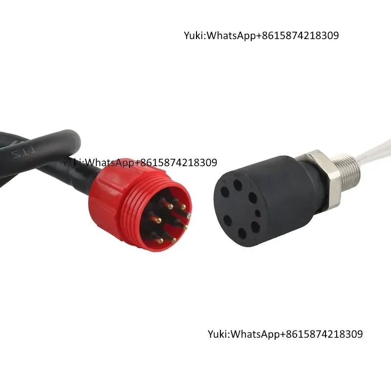 IP69K Circular Subsea 6pin 8pin 10pin Stainless Steel Seacon Subconn Underwater Connector