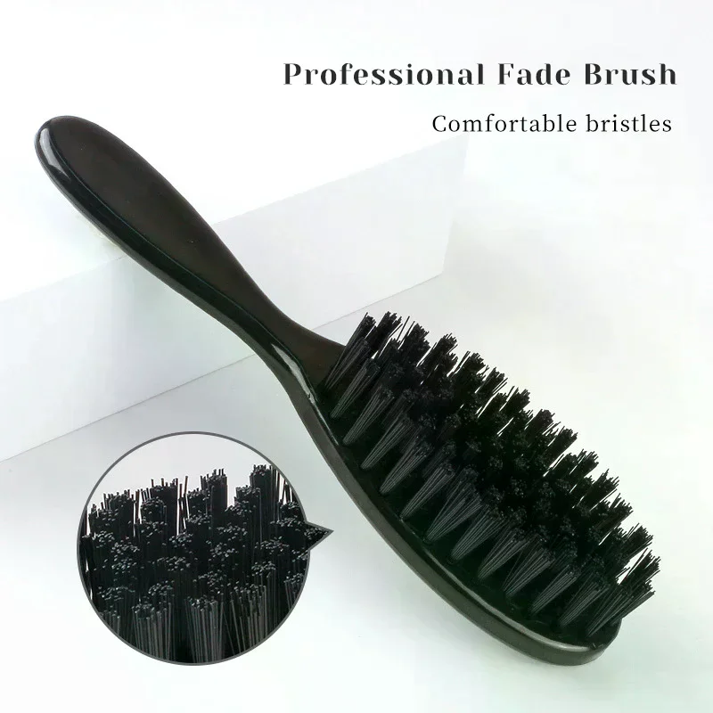 1pc Hair styling tool Heat insulation Anti-scald Professional 1pcs Fade Brush Barber Neck Sweeping Comb