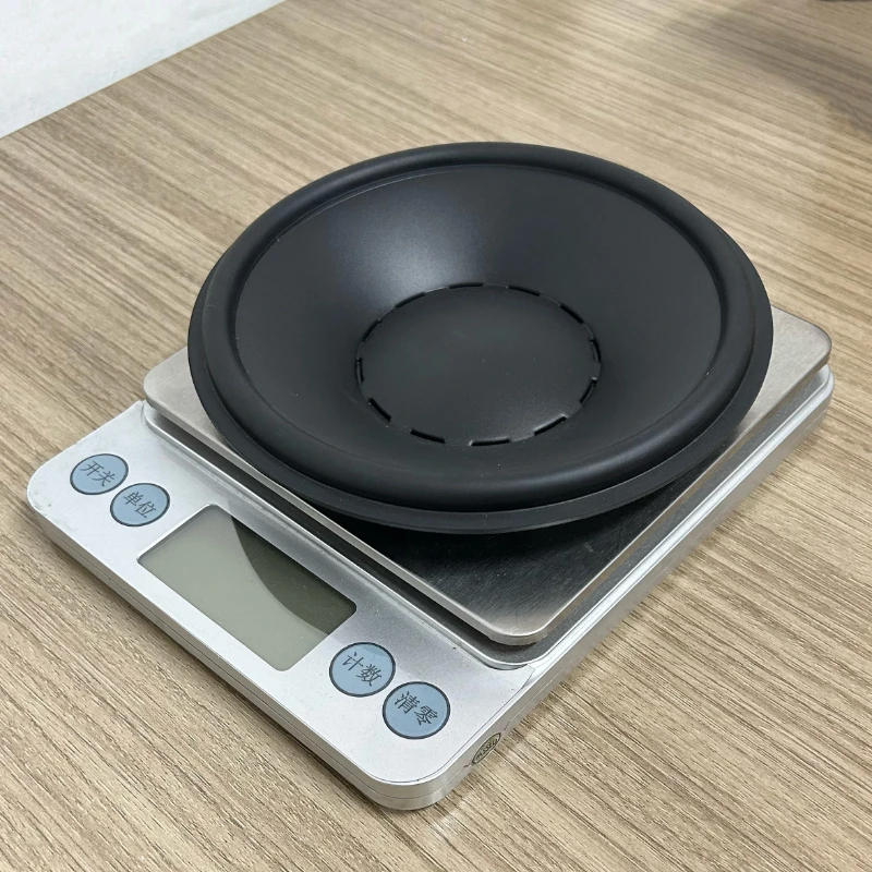 

1 шт., 8 дюймов, 170 мм, полипропиленовый конус для динамика DynAudio, черный резиновый край, встроенный