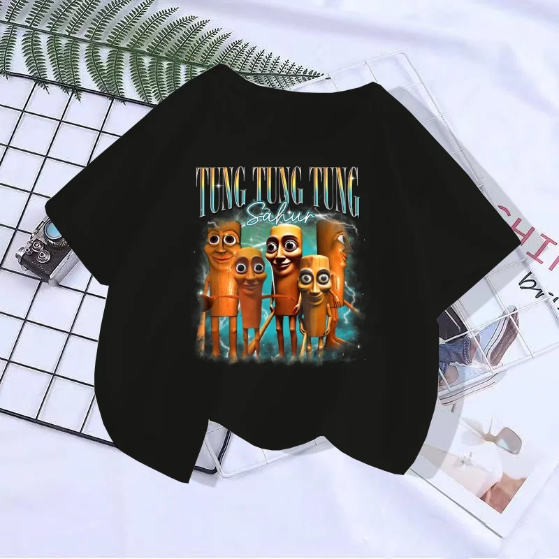 الإيطالية Brainrot الحيوانات الاطفال تي شيرت كابتشينو Assassino قصيرة الأكمام بلايز للأطفال مضحك ميمي لطيف المحملة الصيف الملابس