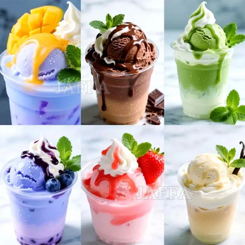 

Многофункциональная машина для мягкого мороженого с тремя вкусами и цифровым управлением, экономичная модель для малого бизнеса