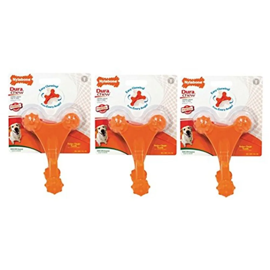 

Nylabone 3 Pack Dura Chew Axis Bone Dog Chew Toy