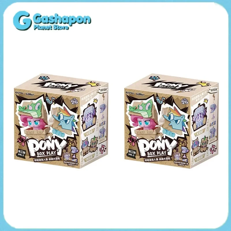 

Kayou My Little Pony Robo Monster Starlight Glimmer Blind Box Mini Figure Collectible Gift Cute Desk Ornament Home Decor