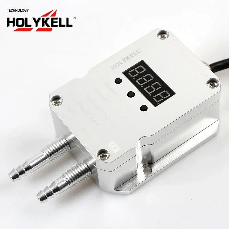 

Hot sell Holykell low cost hvac silicon differential air pressure sensor