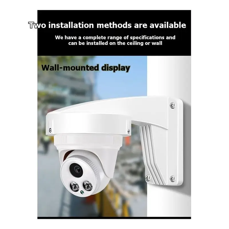 LXYB18B Universal Indoor Outdoor CCTV Dome Camera Stand Bracket Wall Mount Secure Stable Security Bracket