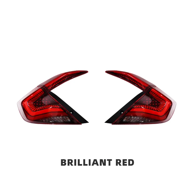 

Auto Parts Light Modified Motion Turning Braking Moving Car Tail Lamp Led Tail Lights For Civic 2016 - 2021