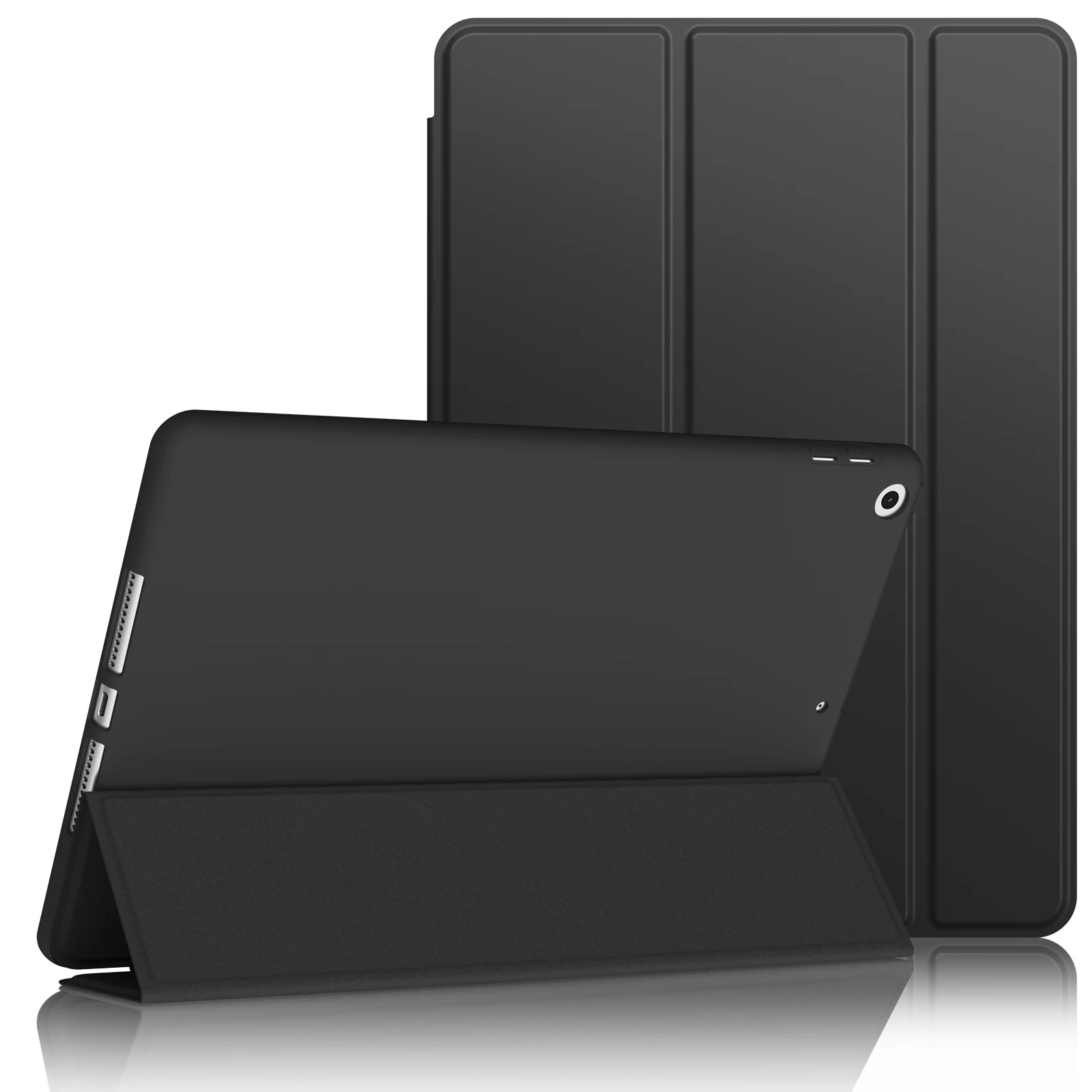 Funda de PU suave para iPad 10,2 pulgadas, 9.ª generación 2021/8.ª generación 2020/7.ª generación 2019, Funda con función de encendido/apagado automático para Apple iPad 8.ª, 9.ª y 7.ª generación