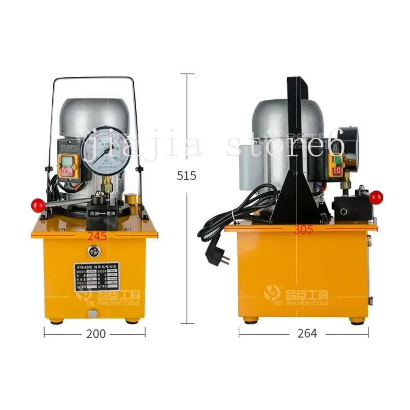 GYB-630B/700A 750W Electric Hydraulic Pump Ultra High Pressure Electric Pump Hydraulic Oil Station High Pressure Oil Pump tools