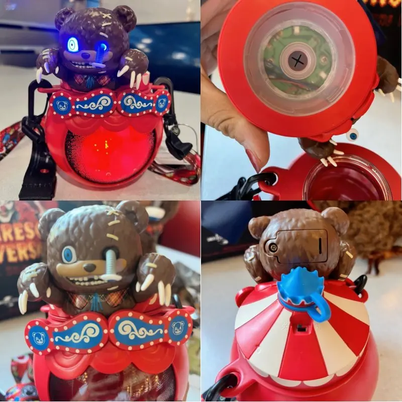 

Подлинная памятная чашка Hamikuma, ограниченная серия, сувенирное украшение для холодной воды, игрушка, подарок на Хэллоуин, товары с медведем Хами