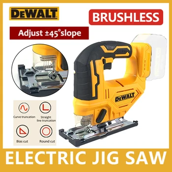 Dewalt 다기능 무선 전기 지그 톱, 휴대용 조정 가능한 목공 전동 공구, Dewalt 20V 배터리용, 2700RPM