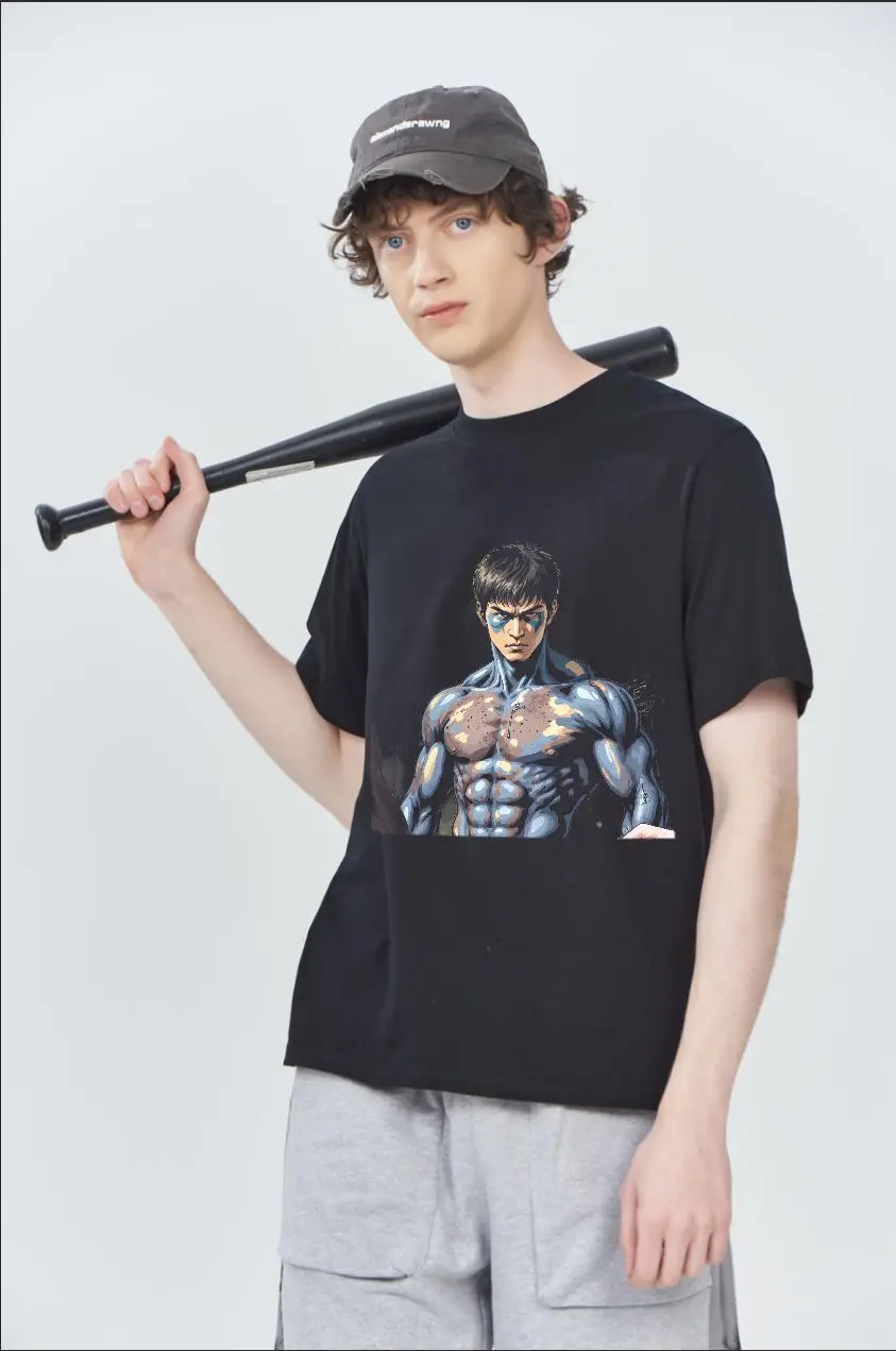 تي شيرت مطبوع جديد للجنسين للمراهقين والرجال - نمط علوي صيفي كاجوال من القطن برقبة دائرية وأكمام قصيرة للرجال والنساء #6