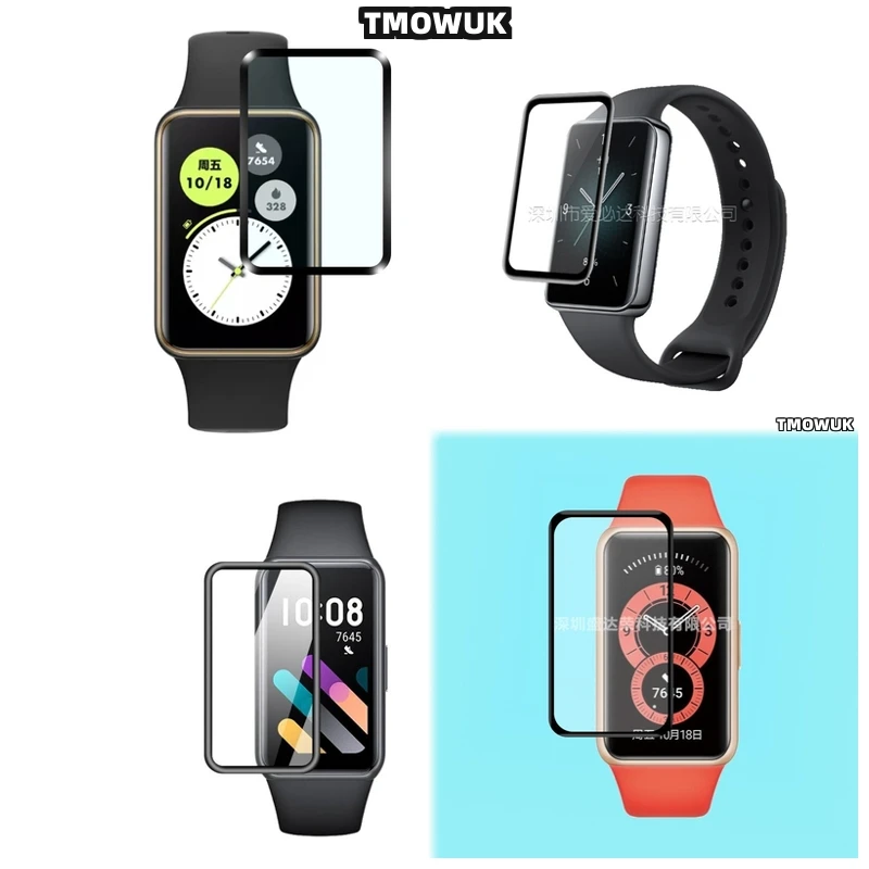 

For Huawei Honor Band 6 7 9 10 Full Cover Screen Film Pmma Anti Scratch 3d Curved