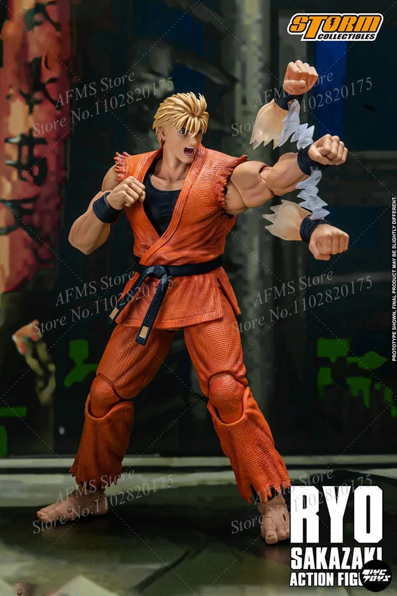 Storm Toys 1/12 Scale Collectible Figure Ryo Sakazaki Fighting Games Doll Full Set 6Inch Men Soldier Action Figure Toy