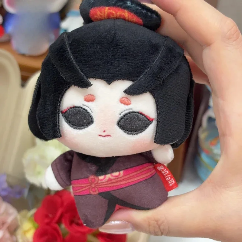 10cm Anime juego Intity V muñeca  algodón Michiko Kawaii accesorios  Cosplay Geisha Mini peluches suaves figuras  juguete colecc