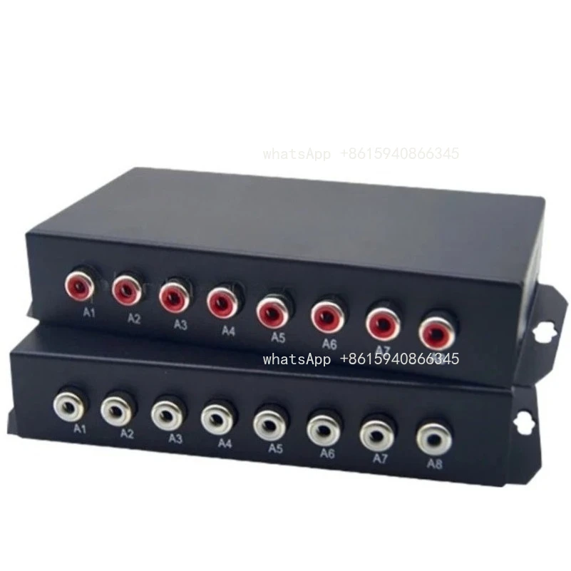 1 Pair 2/4/8/16 Channel Digital Audio To Fiber Converter, Transmitter Receiver, Singlemode Simplex Optical Transmission,