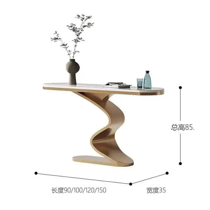 

Italian Hallway Unique Style Console Tables Entryway Console Tables Light Luxury Consolle Da Ingresso Furniture Entrance Hall