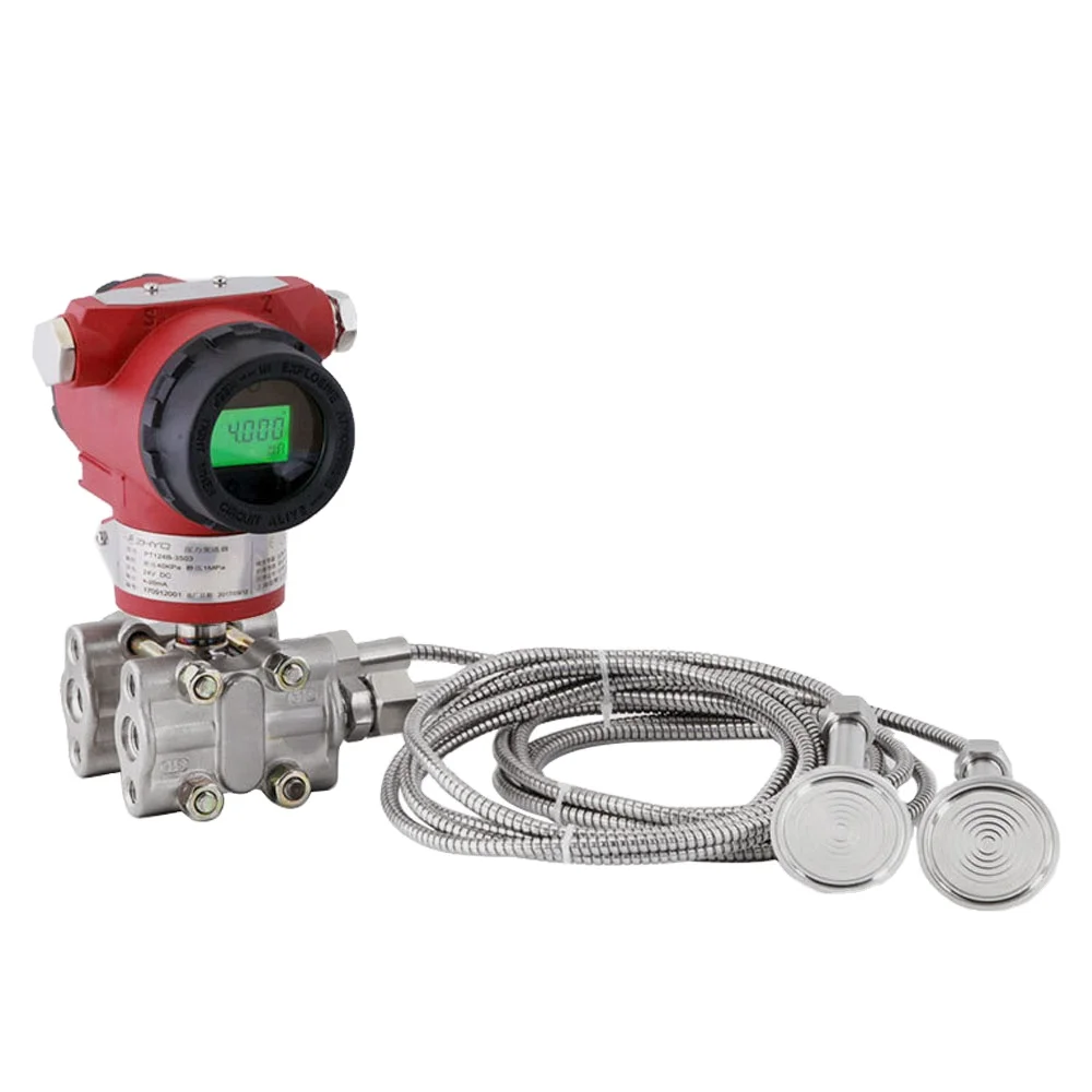 

ATEX 3051 water liquid differential pressure sensors remote level transmitter for sale