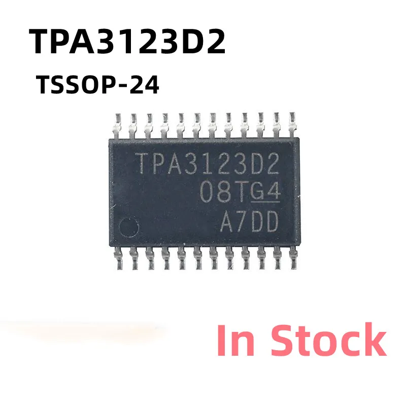 2PCS/LOT TPA3123D2 TPA3123D2PWPR TPA3123 TSSOP-24 Audio amplifier power amplifier IC In Stock