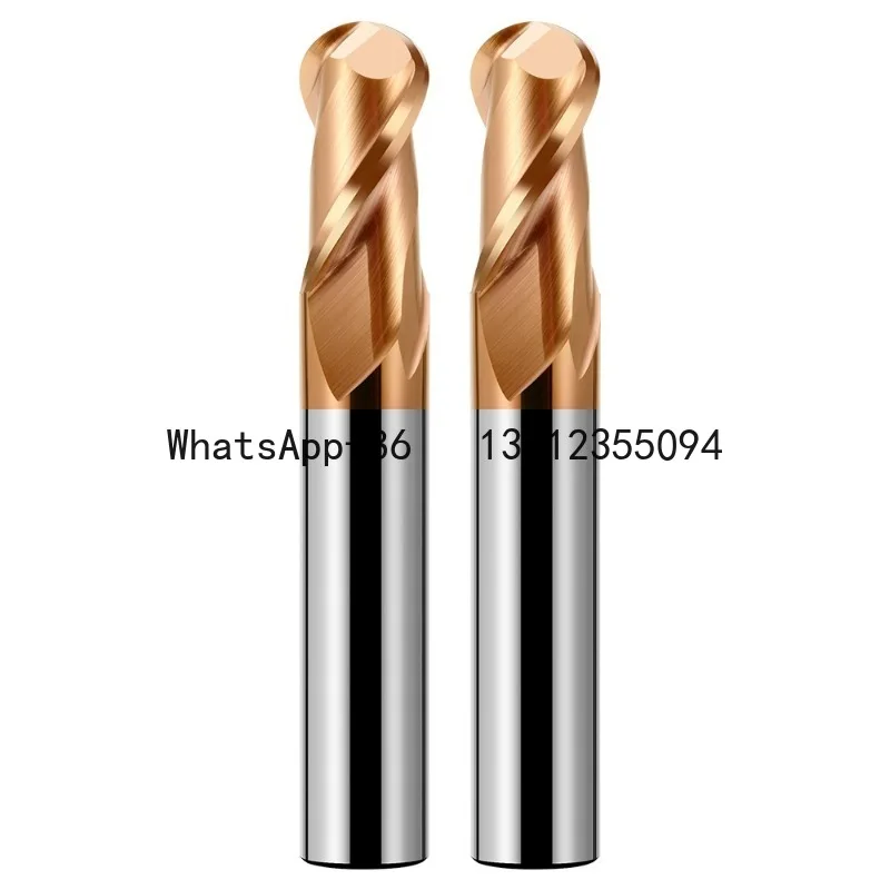 

HRC58 2 Flutes Carbide Ball Nose End Mill Tungsten steel Cutter CNC Router Bit Milling Tool R0.5 R1 R2 R3 R4 R5 R6 Cutting tools