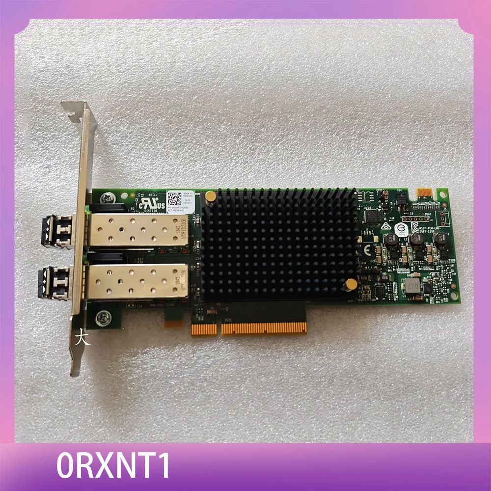 Original Emulex LPE31002-M6-D 16Gb Dual Port Fiber Channel HBA Card 0RXNT1