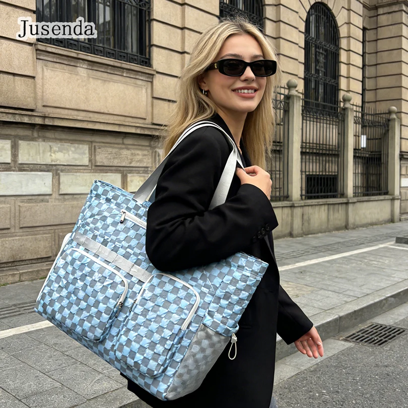 Outdoor Tennis Raquect Bag Tote Bag Women Large Capacity Single-Shoulder Travel Sports Fitness Bag Multifunctional Handbag