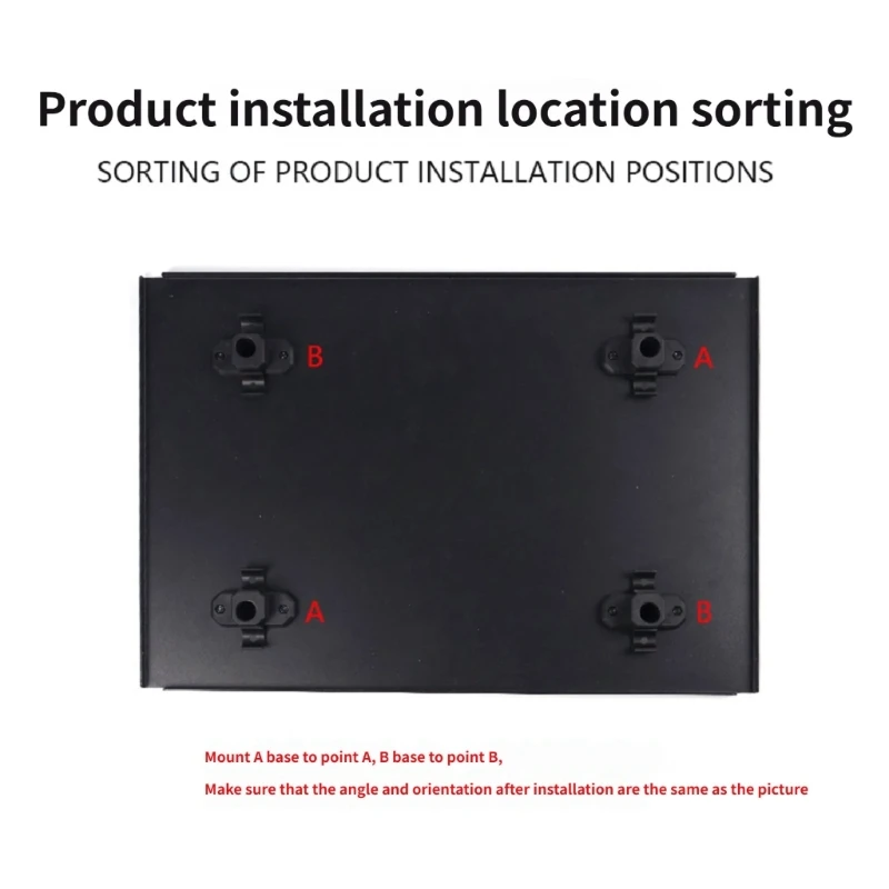 Quick Installation Pre Drilled Leg Base Connectors for Camping Furniture 4XBB