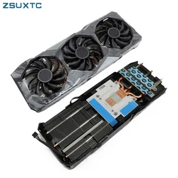 original radiator T128010SU PLD08010S12HH GTX1660 for Gigabyte GTX 1660 1660 TI Super 1660TI GAMING graphics card radiator