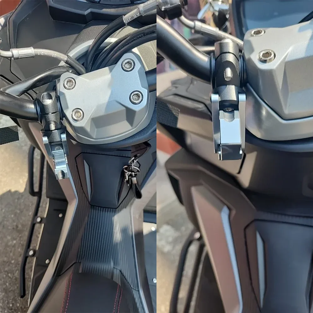 Motorcycle Accessories Helmet Hook Handlebar Luggage Bag Hanger Holder For Aprilia SR GT 200 SR GT 125 SRGT SR200 GT GT200 GT125