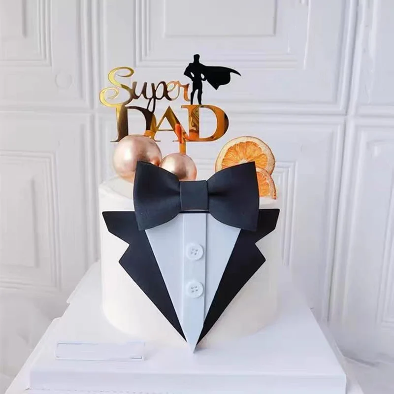 Déco Gâteau Anniversaire élégant 12 Pics à Gâteau En Forme De Nœud Papillon - Décoration Pour Gâteau Mariage, Babyshower, Anniversaire Décorations Anniversaire élégantes