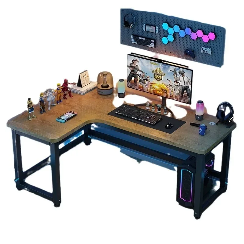 Corner Computer Desk Desktop Multifunctional Double Competing Table