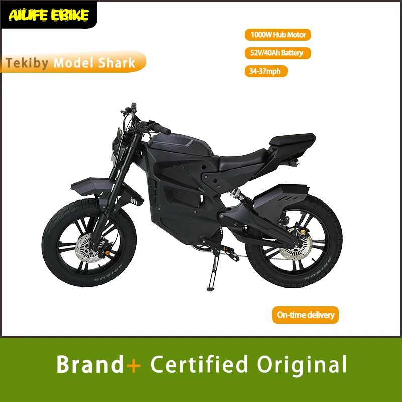 

Tekiby Model SHARK Dual Modes Version 52V/40Ah 34-37mph 1000W Hub Motor