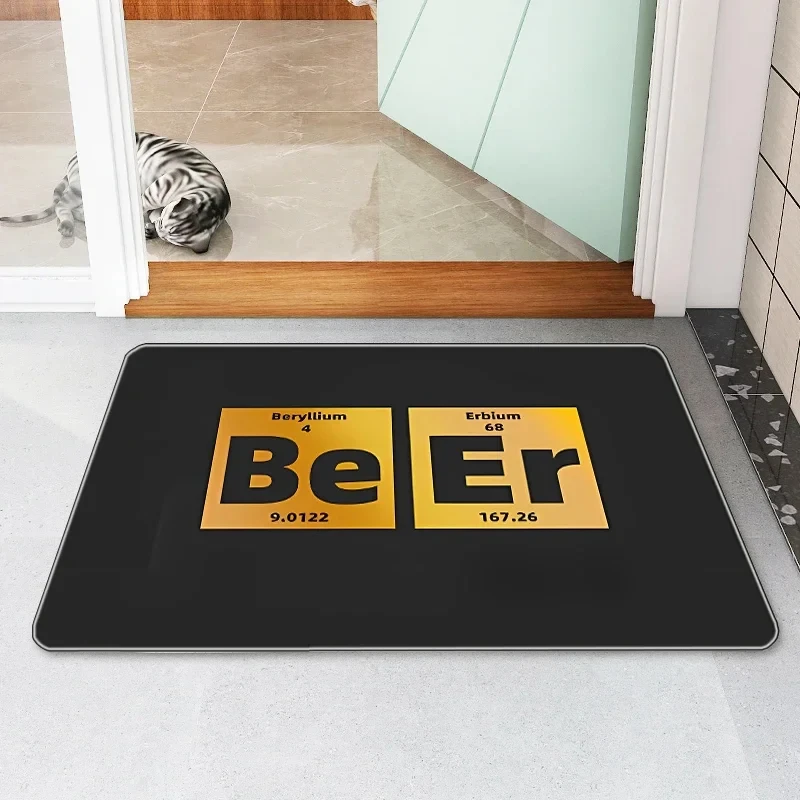 Doormat Friday Beer Carpet Absorbent Bathroom Rug Entrance Door Floor Mats Welcome Home Kitchen Decoration Living Room Rugs Mat