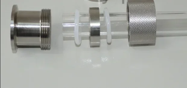 

'For KF16 / KF25 / KF40 / KF50 quick compression couplings for quartz tube