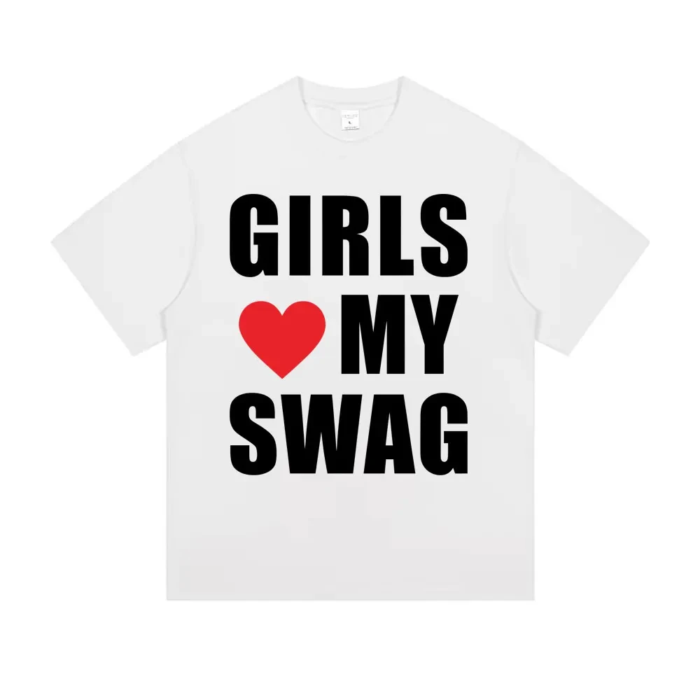 الفتيات الحب بلدي غنيمة مضحك ميمي تي شيرت الهيب هوب مغني الراب نفس النمط طباعة تي شيرت الرجال النساء عادية القطن Vintage قصيرة الأكمام تيز #3