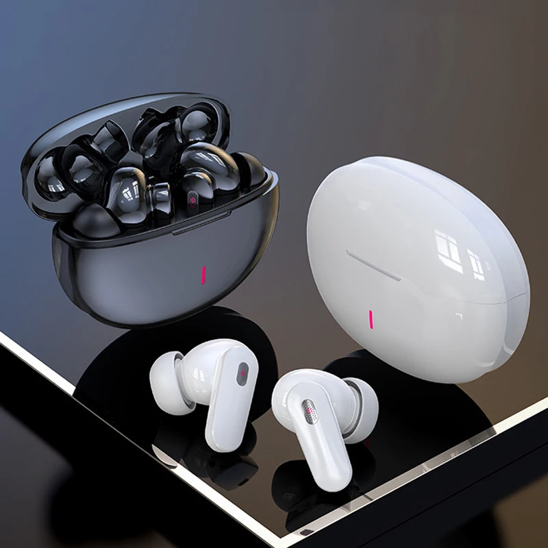 TWS Wireless Earphone Headphone HIFI Stereo Earbuds For Sports Running Long Battery Life Noise Reduction Type-C Fast Charging