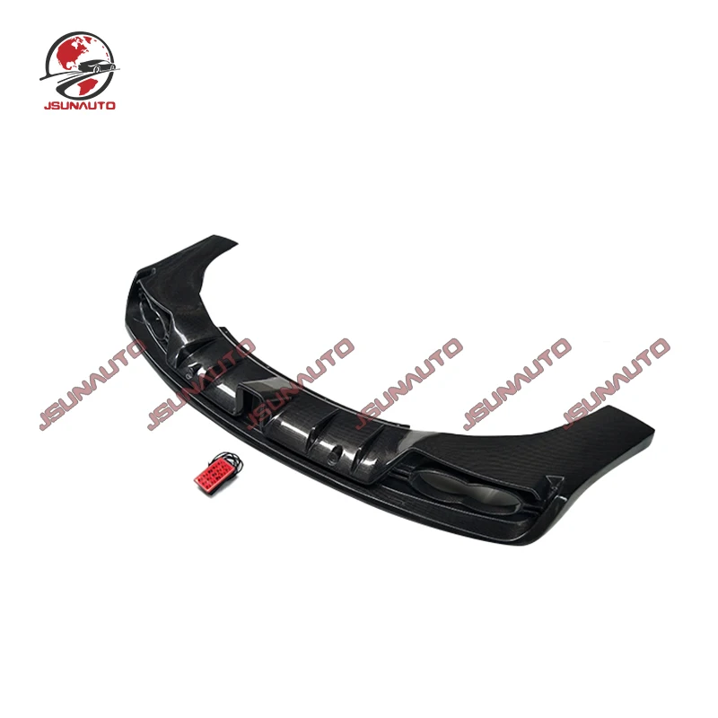 Rear Lip For Bentley GT Carbon Fiber Bumper Lip St Style Body Kit Rear Diffuser Splitter For Bentley Continental GT 15-18 Kit