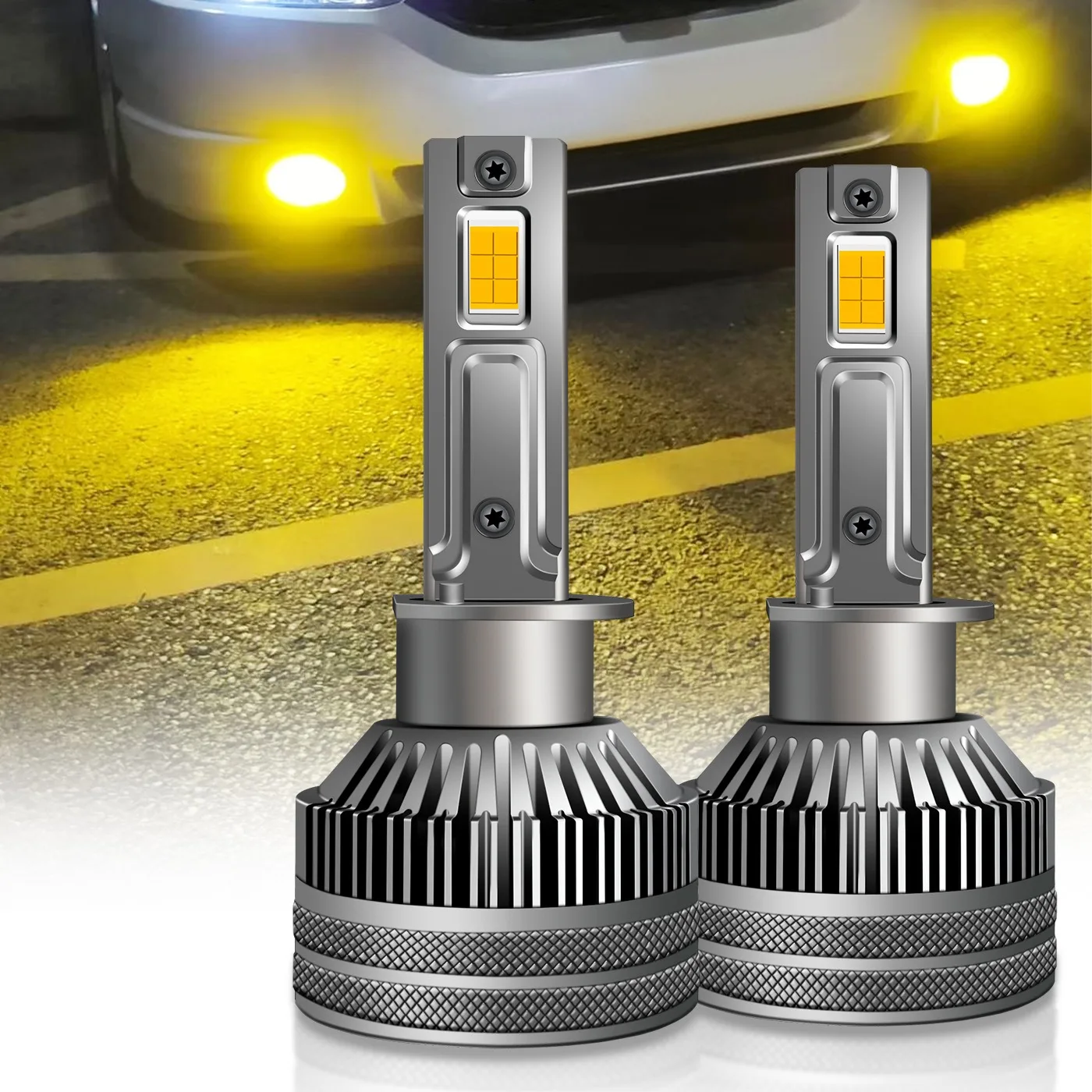 

LED Car Headlight Bulbs 12V 30W 3000K H1 H3 H7 H8 H9 H11 HB3 HB4 9005 9006 9012 Retrofit Light