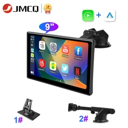 JMCQ 9 inch Carplay Car Smart Screen multimedia Video player Wireless Carplay Android Auto Car Radio for Apple Or Android Stereo