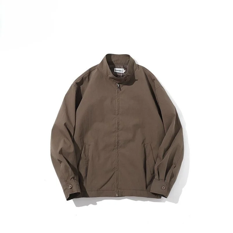

Jacket Coat Business Men Mens Chinese Style Office Embroidery Elegant Mature Button Collar Traditional Vintage Classic Quality