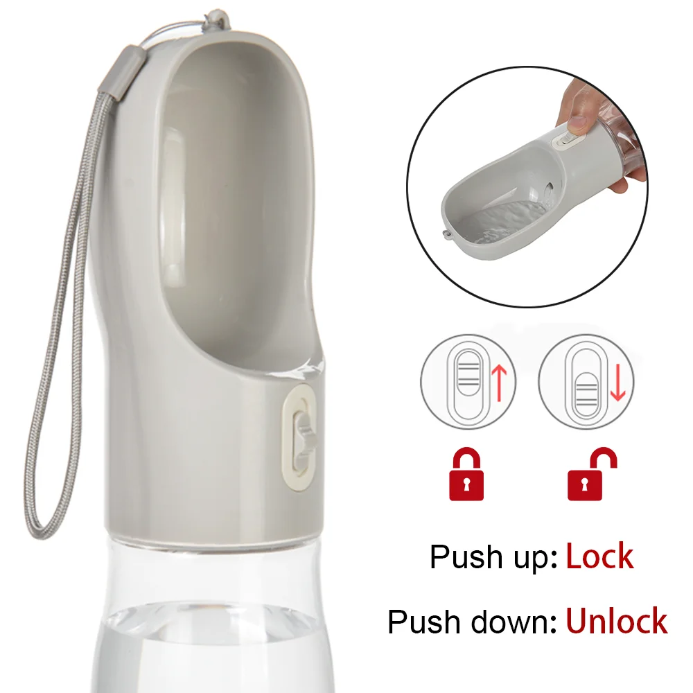 Portable Dog Water Bottle for Small Large Dogs Cat Leakproof Travel Drinking Bowl Pet Outdoor Water Dispenser Chihuahua Supplies