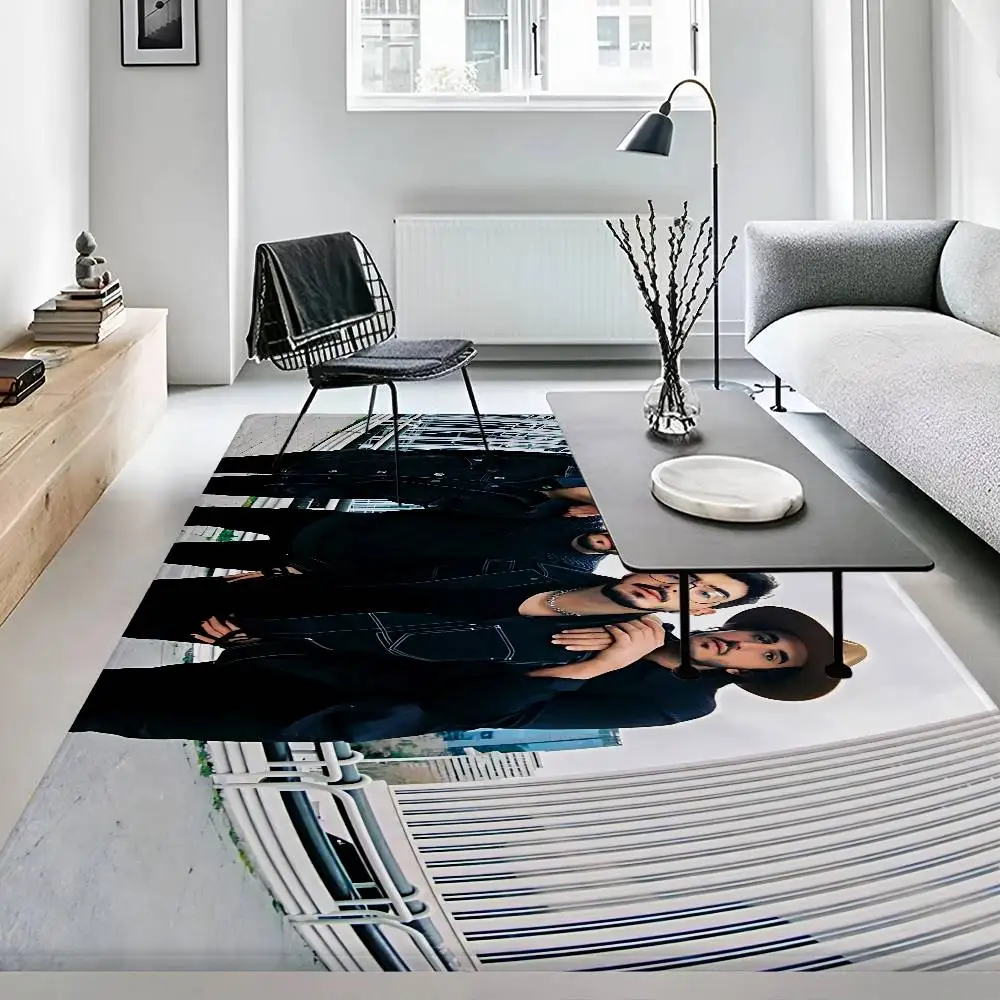 M-Morat Band Room Mats Anti-slip Absorb Water Long Strip Cushion Bedroon Mat Household Carpets