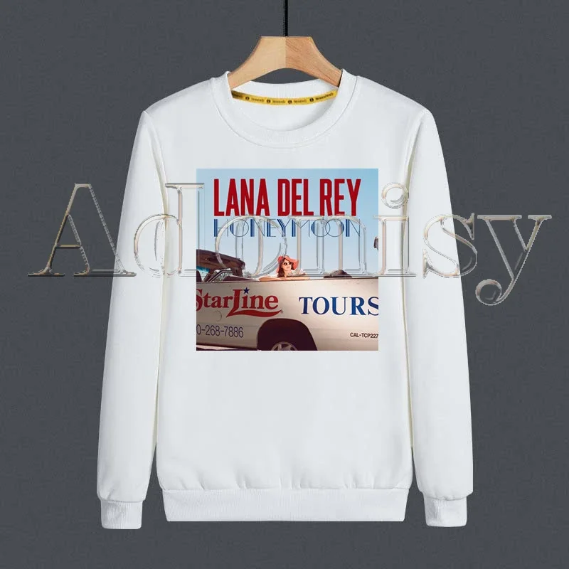 Lana Del Rey Hoodies Dames/Heren Mode Sweatshirt Met Capuchon Hot Sale Casual Kleding Maatwerk Voor Klanten