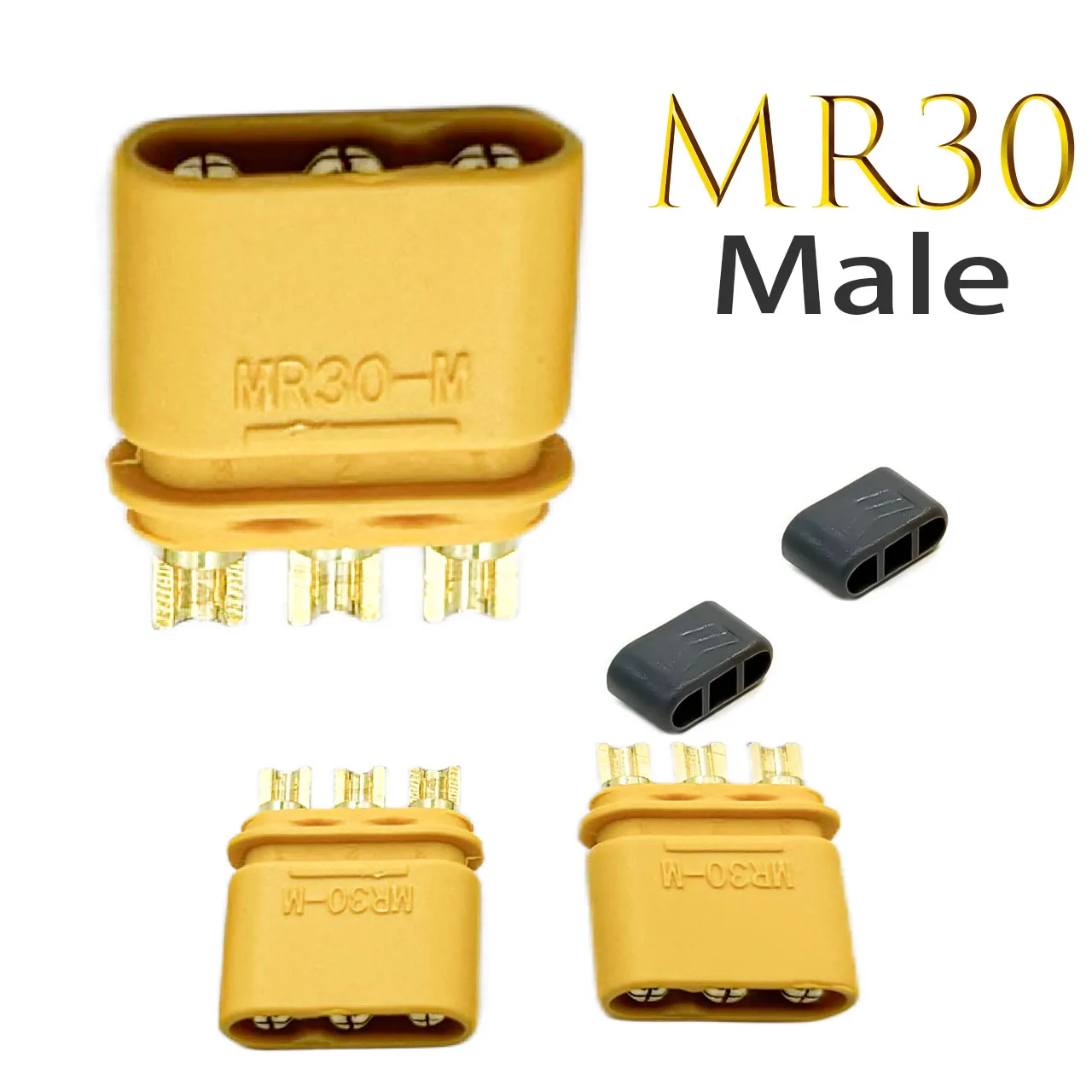 10/30/50 Pairs Amass MR30 Upgrade Male Female Plug Connector Adapters forRemote Control Toy Part Lipo Battery ESC Accessory